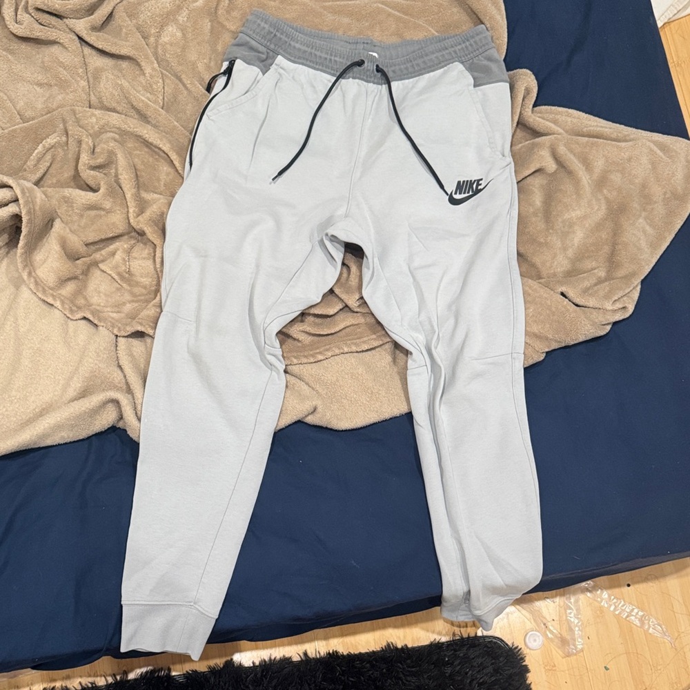 Nike Kids Light Gray Sweatpants